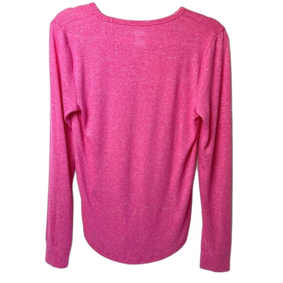 Victoria’s Secret PINK Christmas Pajama Top – Holiday Lounge – Size M - Picture 2 of 5